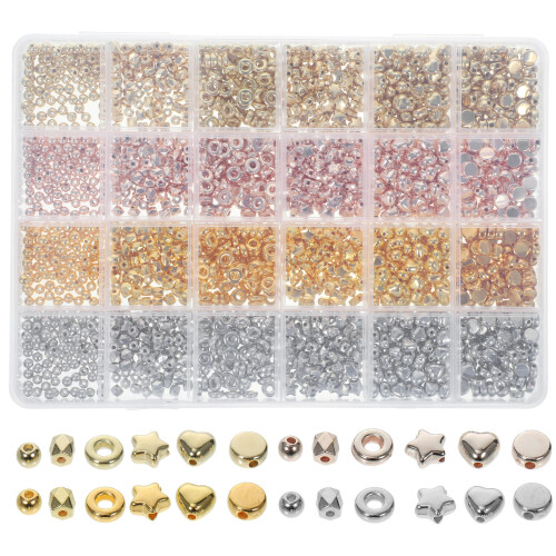 2160Pièces Perles En Plastique Multicolores Pour DIY