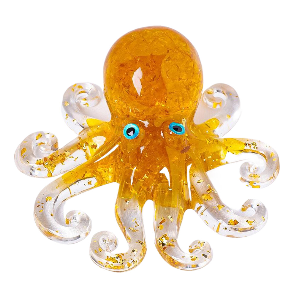 (type3) AssortedColor Restaurant Crystal Centerpiece Resin Colorful Octopu-image-OPC-PJYSNHB-NEW
