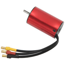 S2845 Roter Wasserdichter 4-poliger 2800KV bürstenloser Motor für 1/12 RC Auto