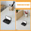2er-Packung Magnetnadel-Saugkasten Metall Black 9