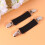 Securing Fabric Bed Sheet Clips 4pcs Black Metal 6