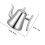 Metal Water Kettle With Easy Grip For Tea Brewing 1set 3