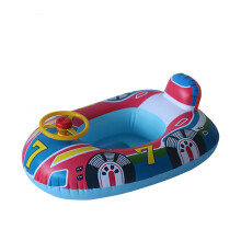 Niedlicher Baby-aufblasbarer Schwimmring Boot aus PVC für Kinderbecken-Sommerferien