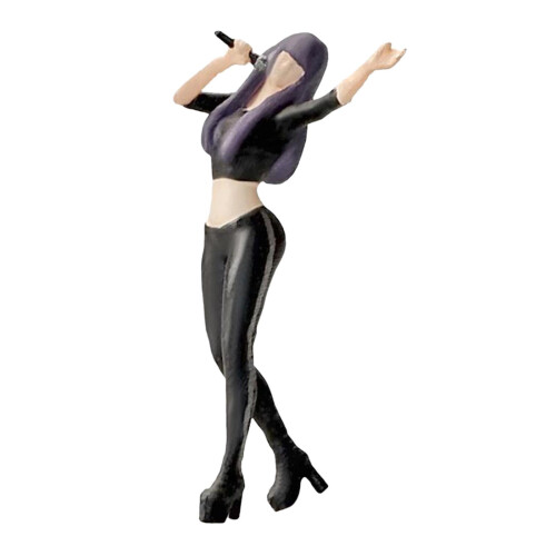 1/64 Singing Figures Ornament Miniature Model Figures Scenes Decor 1