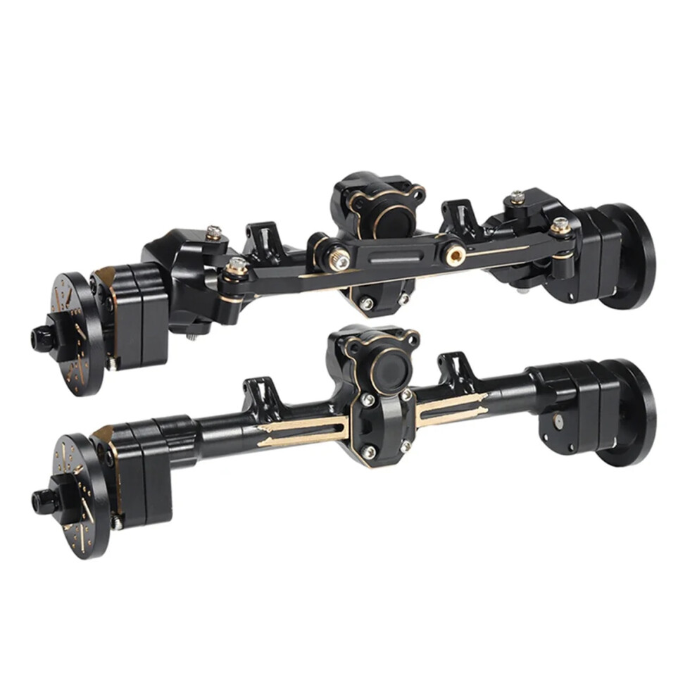 CNC Rear Axle For 1/24 Axial SCX24 Crawler Black RC Car Accessories RC-image-OPC-PJYSZ8J-NEW