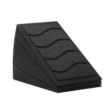 Adjustable Ankle and Foot Slant Board with Non-Slip Surfaces for Gym, Travel and Home