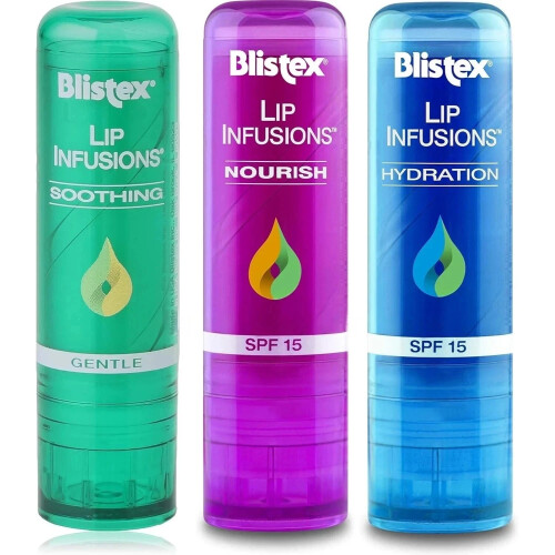 Blistex Blistex Lip Infusion Complete Set Hydrating Lip Balm Collection