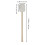 1Set Drum Mallets Sticks White Wool Cashmere for Music Performance 2