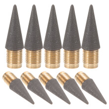 10Pièces Têtes Remplaçables Crayon Sans Taille Pour Dessin Et Écriture