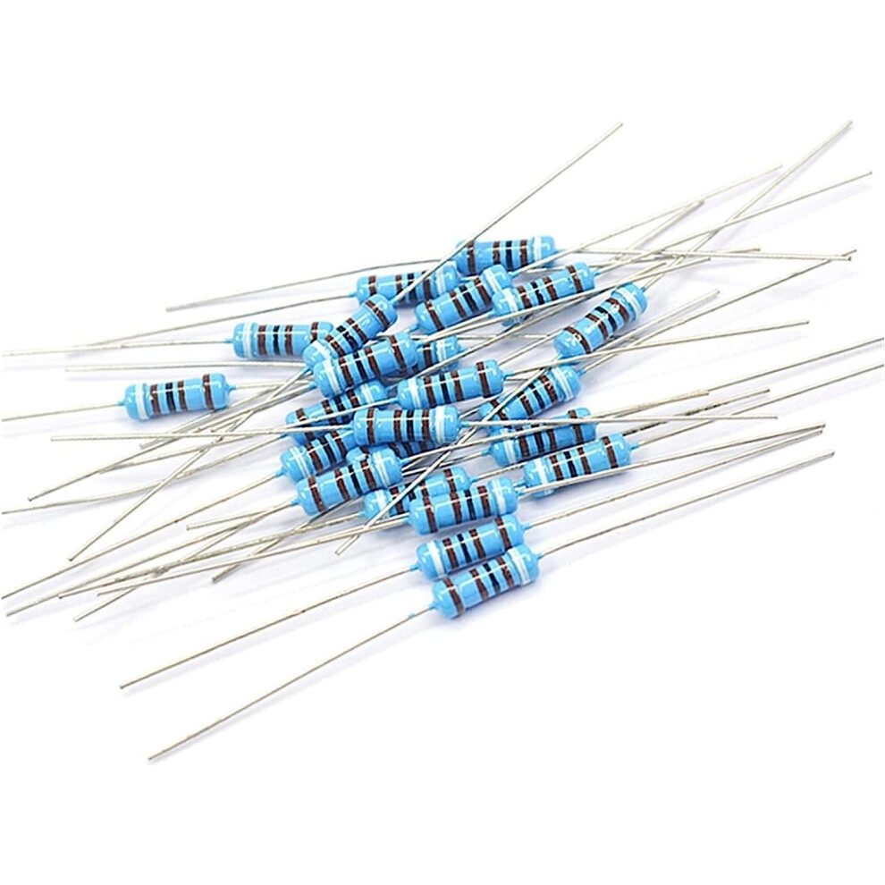 0.5 Watt Metal Film Resistor Set, 1/2 W 1% Tolerance, 0.1 Ohm To 3.6M Ohm, 1000 Pieces Electronic Resistors 6447073993077