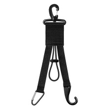 Baseball Softball Hanger, 3 in 1 Dugout Organizer with Bat Holder, Glove Clip, Helmet Hook, Black, Fence Pocket, Water Bottle Holder