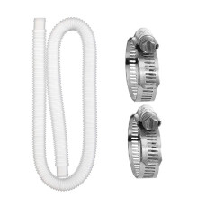 Replacement Saltwater System 150cm Swimming Pool Hose for Above Ground Pools, Durable PVC, Compatible with Most Models