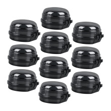Pack of 10 Hob Knob Cover Protect Stickers for Electric Oven Cookware Handle and Socket Protection Safety Covers