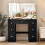 Large Dressing Table W/ Smart HD Mirror 7 Drawers 2