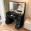 Large Dressing Table W/ Smart HD Mirror 7 Drawers 4