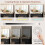 Large Dressing Table W/ Smart HD Mirror 7 Drawers 3