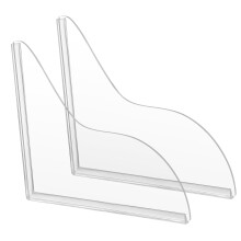 Transparent Splash Guards 2 Pieces Set for Sink, Waterproof Splash Stoppers for Kitchen and Bathroom Use
