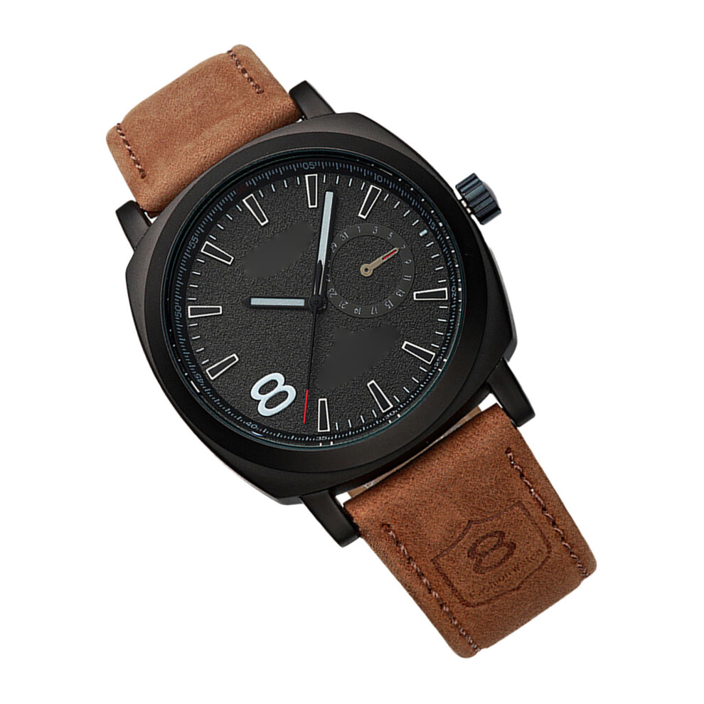 Men Watch Quartz Vintage Analog Business Casual