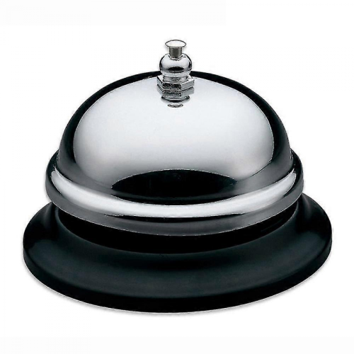 Single Bell Ringer Hotel Service Steel Bell Call Ringer for Reception Desk Restaurant ...