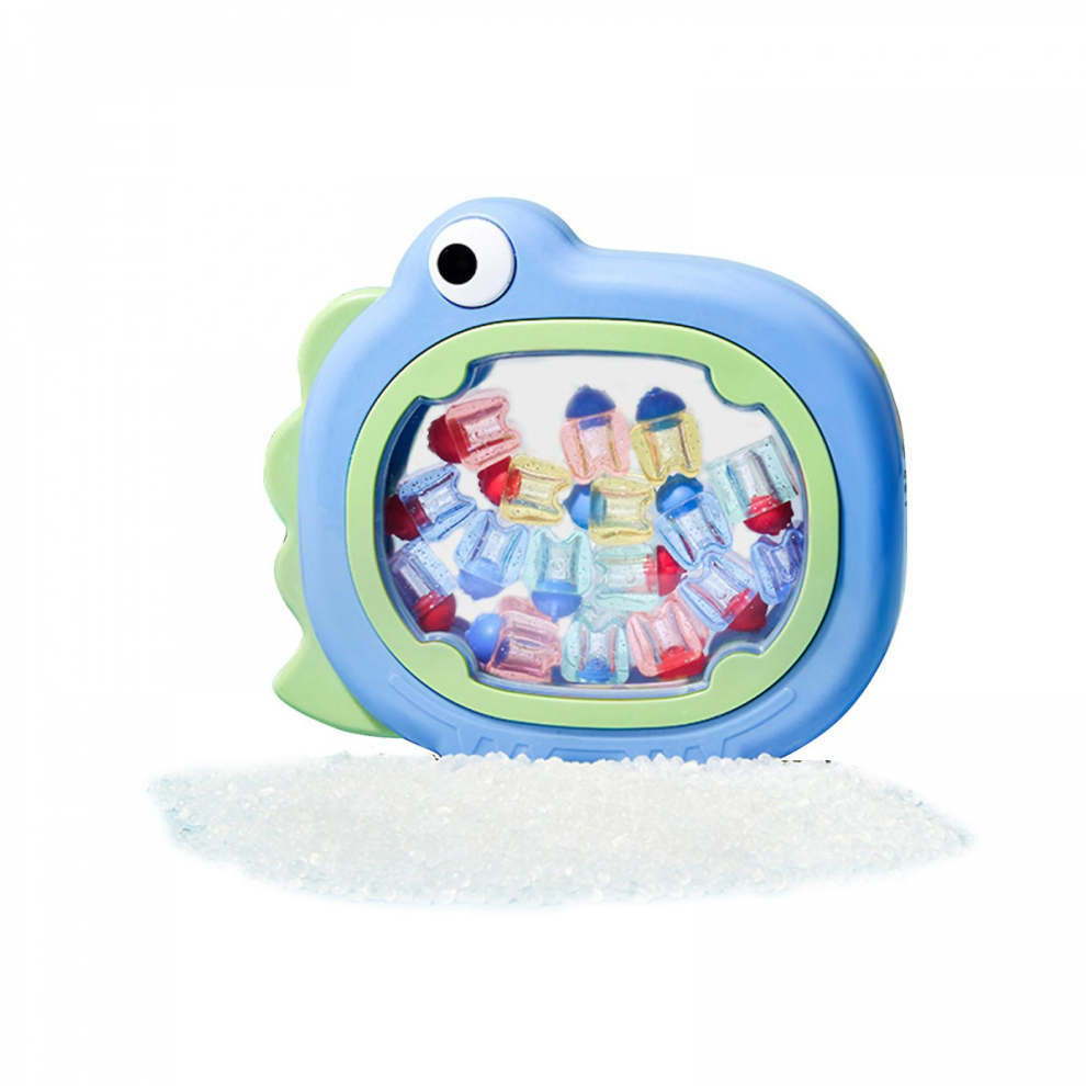 Blue Kids Teeth Holder Keepsake Box Independent Baby Silicone Tooth Storage Gift-image-OPC-PJYTHFD-NEW