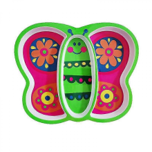 Cute Cartoon Dinosaur Resin Animal Pattern Kids Tableware Set, 4 Colors