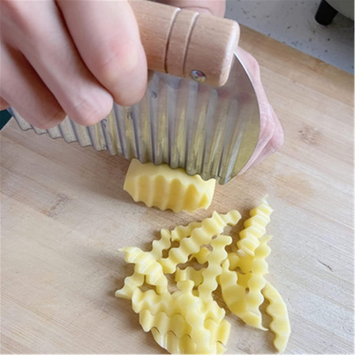 French Fries Cutter Potato Wave Knife Kitchen Vegetable Cutting Tool -e 1