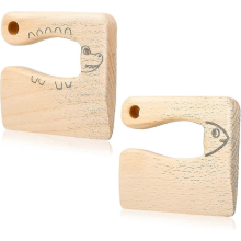 2 Pieces Wooden Kids Knife For Cooking, Children's Safe Knives For Cutting