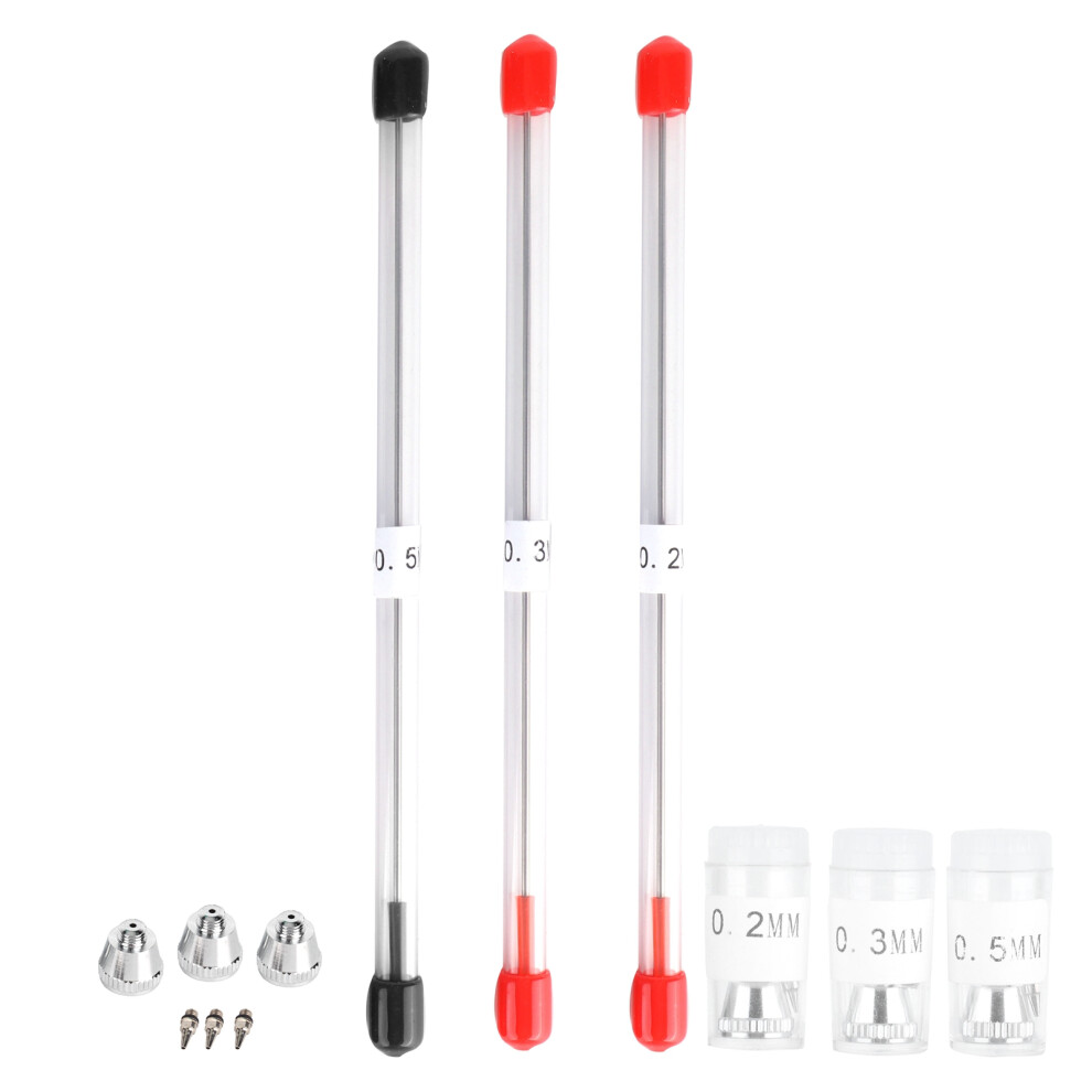 0.2/0.3/0.5Mm Airbrush Nozzle Airbrush Needle 8140816681504
