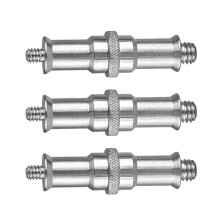 3Stk Lichtstativ Schraubadapter 1/4/3/8 Spigot Aus Robustem Eisen