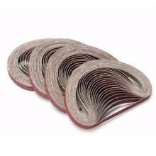5 Stück Schleifbänder P80 für Metallpolieren, Aluminiumoxid Schleifbänder 100 x 915 mm für Schleifen 600 800 1000