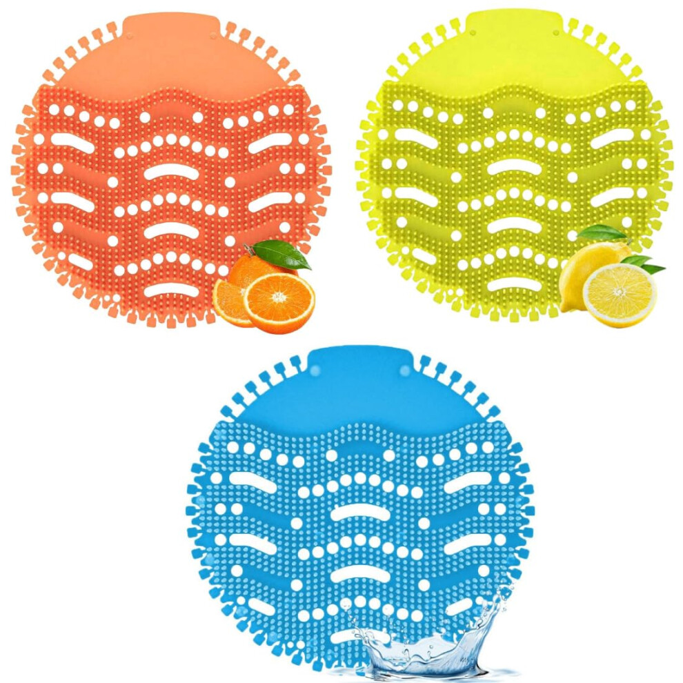 Urinal Sieve Splash Guard 3 Pack With Fragrance, Universal Urinal Insert Mat, Urinal Strainer For Bathroom And Office 6447073997853
