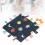 Baby Tags Security Blanket Soft Cute Space Pattern 12