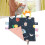 Baby Tags Security Blanket Soft Cute Space Pattern 11