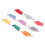 9 Pcs Dollhouse Wool Yarn Knitting 9 Colors 1:12 2