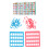 Children Puzzle Toys Desktop Educational Card 9