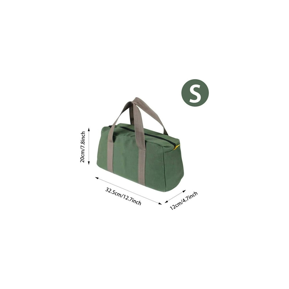 Tool Bag, 12 Inch Tool Bag Organizer, Heavy Duty Tool Bags, 12 Inch Wide Mouth Tool Storage Bag, Small Multi-Purpose Tool Bag, Plumbing Tool Bag