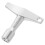 Robuster Aluminium Drum Key Schneller Trommelstimmer Silber 1