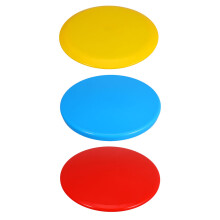 3Stk Pe+tpe Disc Golf Set Bunte Trainingsscheiben Für Outdoor Spiele