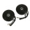 2pcs 150W Dome Tweeter High Sensitivity 2 Way 9