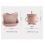 Pink Baby Silicone Suction Cup Bowls & Tableware Set for Complementary Food Training 3
