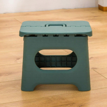 Folding Step Stool for Home Kitchen Kids Green Light Duty
