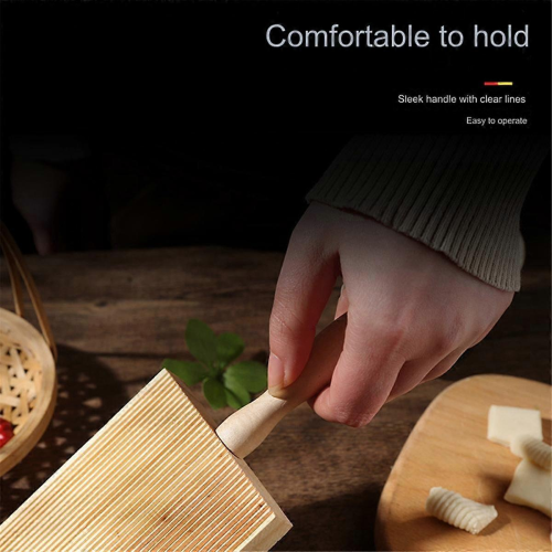 Italian Gnocchi Board Wood Kitchen Baking Tool Professional Pasta Maker 1