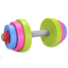 Adjustable Kids Barbell Toy Set for Pretend Play Exercise Gym Workout