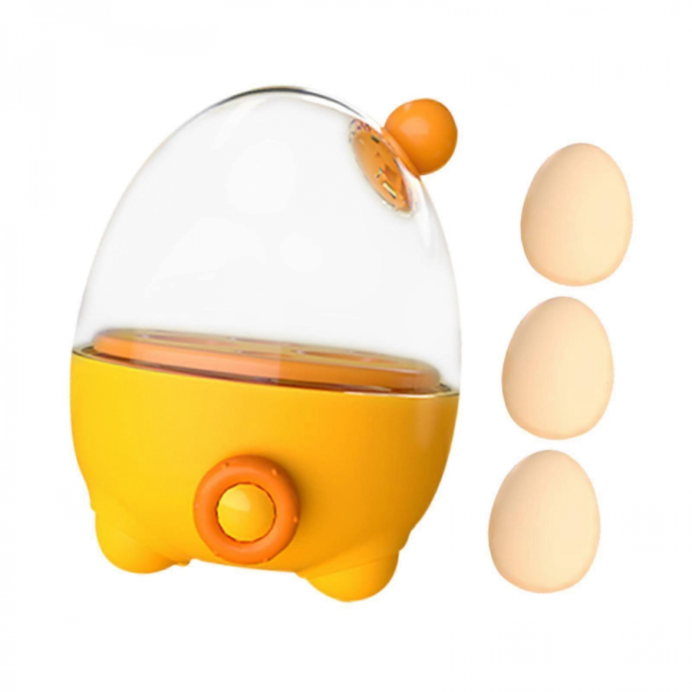 Yellow Egg Steamer Toy Kitchen Playset for Kids, 13cm x 10.7cm-image-OPC-PJYTZ9X-NEW