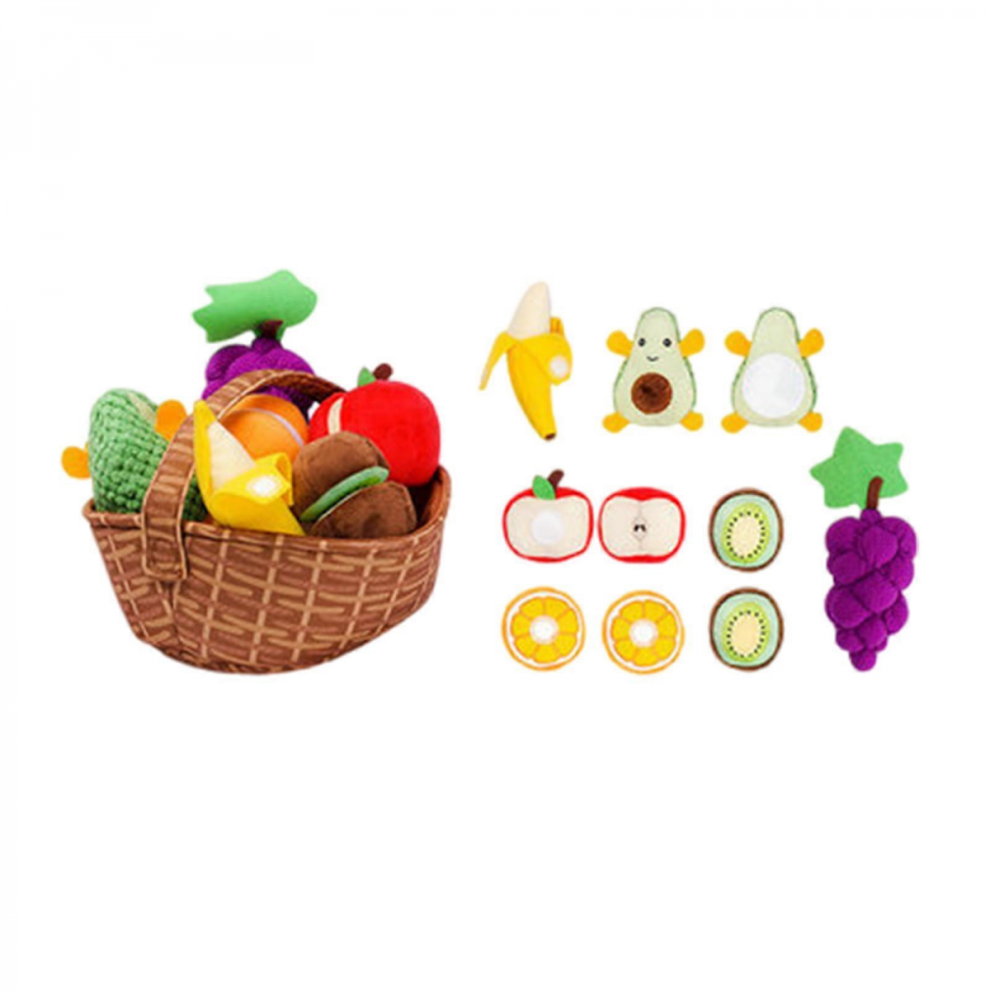 Fruit Basket Kitchen Toy for Kids Fine Motor Skills Training Fruit Peeling Pretend Play Food Activity Toy-image-OPC-PJYTZVY-NEW