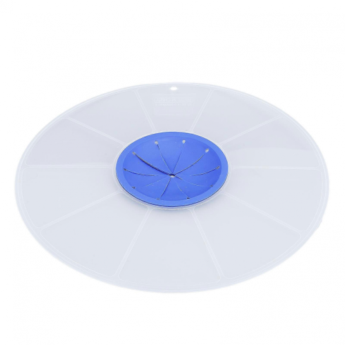 30cm Transparent PP Silicone Mixer Splatter Guard for Kitchen Baking 2