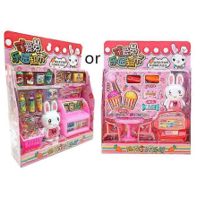 DIY Mini Toy Set: Simulated Drinks, Snacks, and Shopping Accessories for Kids
