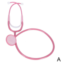 Pink Toy Stethoscope Doctor Play Set Simulation Medical Toy