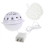 Compact White ABS Automatic Wave Dishwasher for Home Use, High Efficiency Mini Size 11.5x11.5cm 2