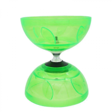 Diabolo Set with Triple Ball Bearing, 4 Colors, 2 Sizes, Handsticks, String & Bag